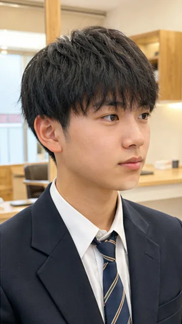 高校生 ハサミカット