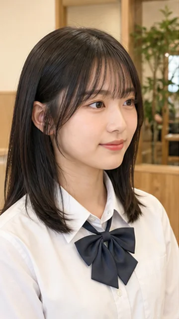 高校生 高校生女子カット