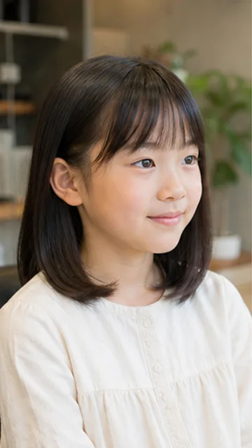 キッズ 子ども女子カット