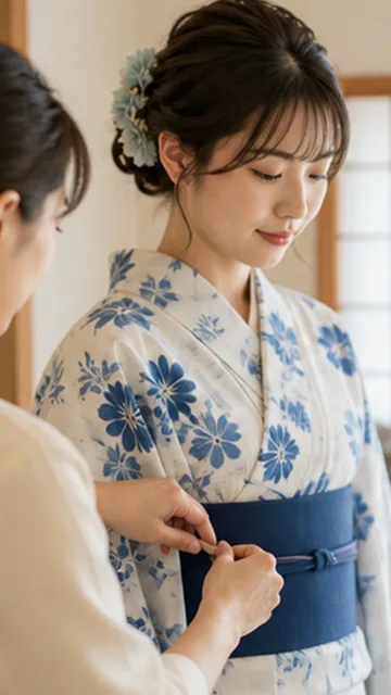レディース 浴衣着付け